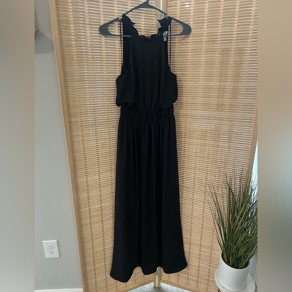Nine West Black Maxi Day Dress Size XS